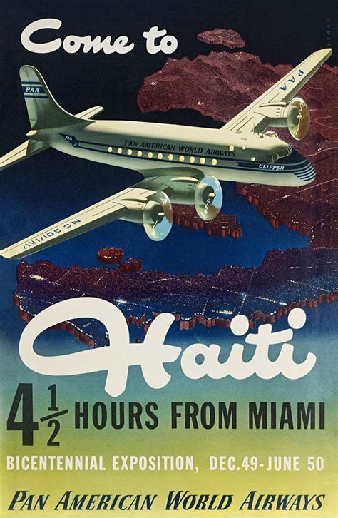 The Golden Age of Air Travel: Vintage Airline posters from between the ...