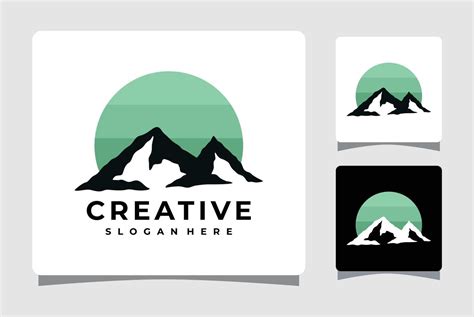 Mountain Logo Template Design Inspiration 10382932 Vector Art at Vecteezy