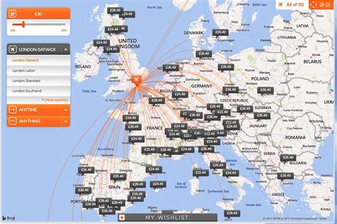 Low-cost carriers, England, U.K.