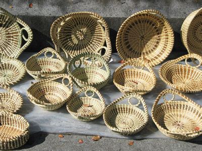 Sweetgrass Baskets - South Carolina State Handicraft