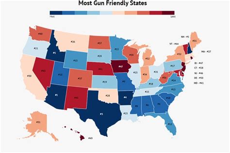 Us Map Gun Laws - Gretal Gilbertine