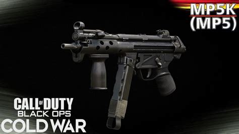 Black Ops Cold War MP5K (MP5) Gameplay - YouTube