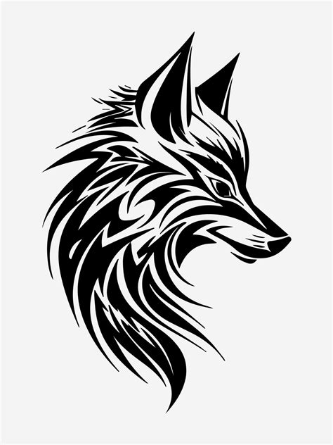 Animal tribal tattoo design element 25281294 Vector Art at Vecteezy