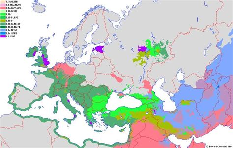 Map of Y-DNA haplogroup L subclades [960x608] Posted by /u/cadlag1 to ...