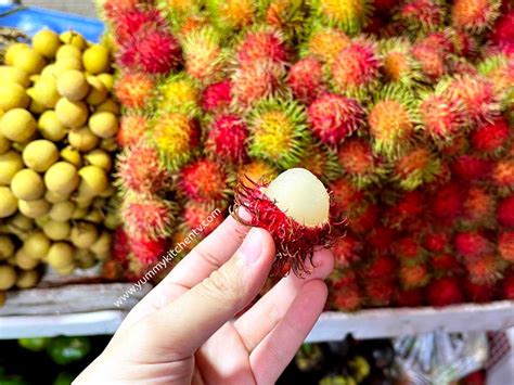 Rambutan (not just a hairy lychee) - Yummy Kitchen