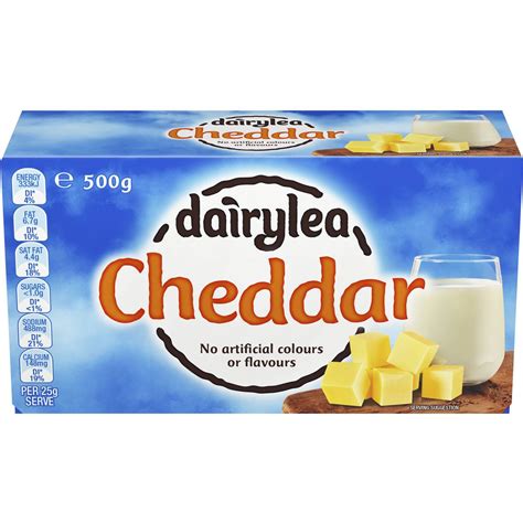 Dairylea Cheddar Cheese 500g | Woolworths