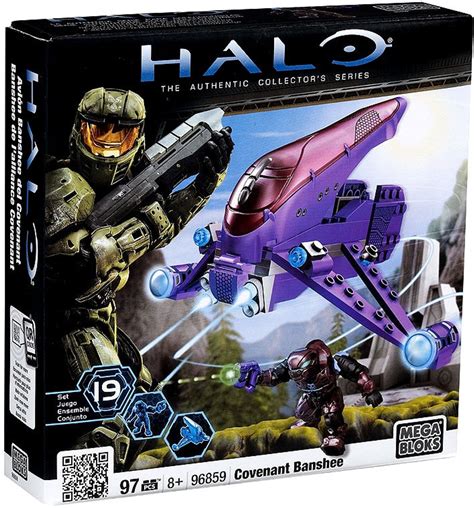 Mega Bloks Halo The Authentic Collectors Series Covenant Banshee Set ...