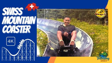 Swiss Mountain Coaster - Frakigaudi Toboggan | Switzerland 4K - YouTube