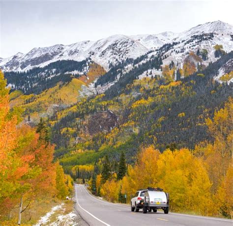 Brilliant Fall Foliage + Snow in the San Juan Mountains of Colorado ...