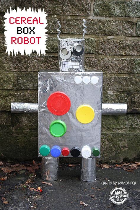 Fun and Easy DIY: Cereal Box Robot Craft for Kids