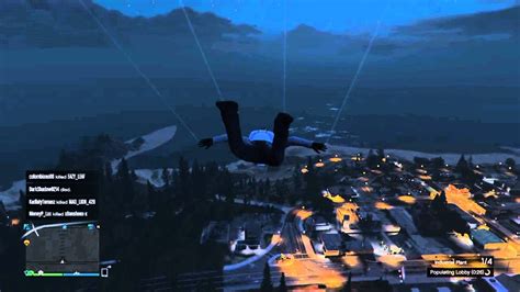 GTA Ski Lift Base Jump - YouTube