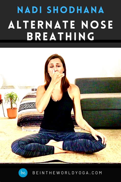 Alternate Nose Breathing: a Calming Breath Exercise in 2020 | Alternate ...