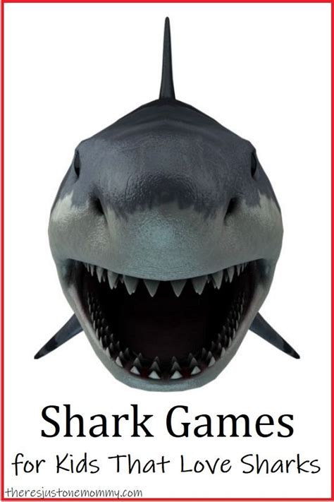 Shark Games for Kids | Shark games for kids, Shark games, Shark activities