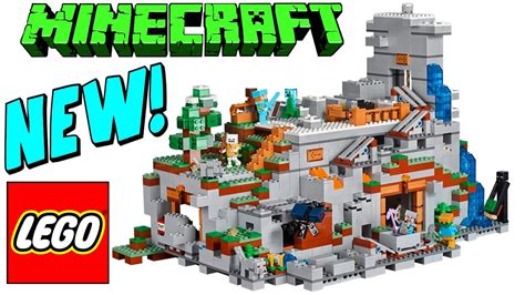 LEGO Minecraft Mountain Cave 21137 Official Pictures Released