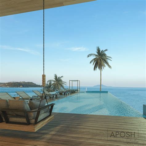 Beach Resort Zoom Virtual Background Realistic Zoom - Etsy