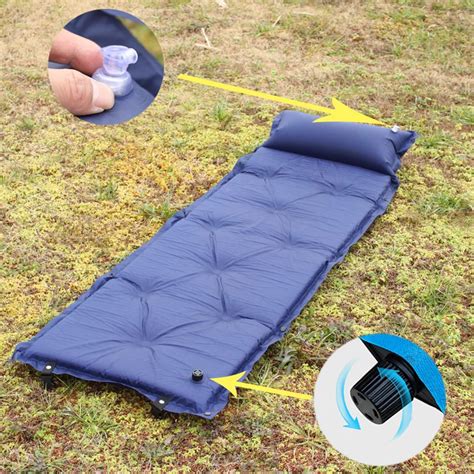 Inflatable Outdoor Camping Mat Self Inflating Air Mattress Sleeping Pad ...