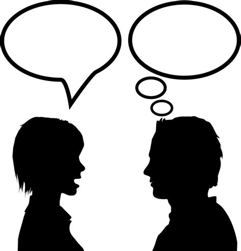 Two People Speaking - ClipArt Best