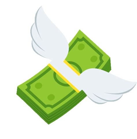 Money With Wings Joypixels Sticker - Money With Wings Joypixels Flying ...