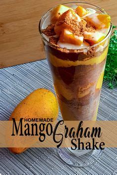 Mango Graham Shake | Mango Graham Shake With Sago - YouTube | Mango ...