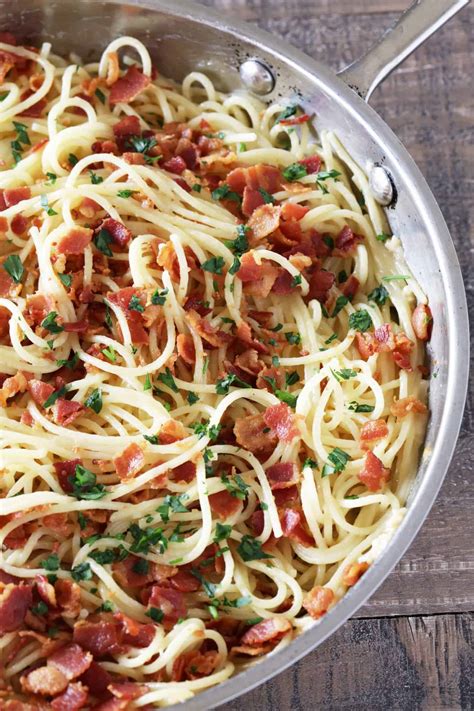 Tutustu 38+ imagen recipe for pasta carbonara with bacon - abzlocal fi