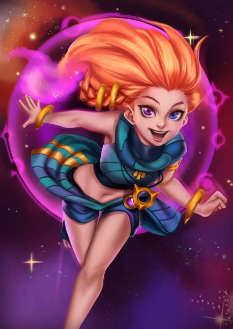 ArtStation - Zoe League of Legends Fan Art