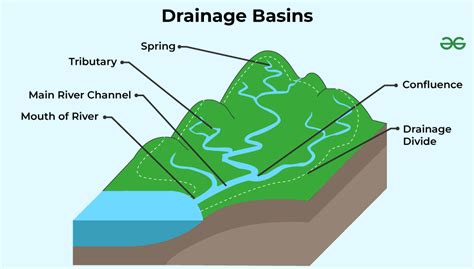 Define the term Drainage and Drainage Basin - GeeksforGeeks