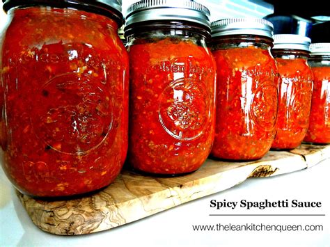 Spicy Spaghetti Sauce | | Spicy spaghetti, Spaghetti sauce, Canned ...