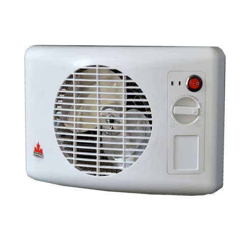 Seabreeze 1500-Watt Fan Wall Mount Electric Space Heater with ...