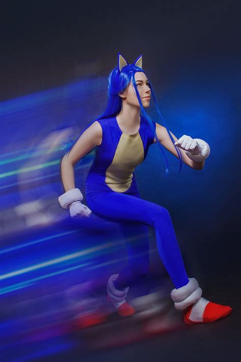 Sonic the Hedgehog Cosplay Costume, Sonic Video Game Cosplay, Sonic ...