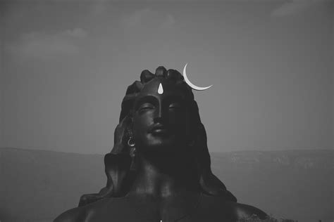 Adiyogi Ultra Hd Lord Shiva Hd Wallpaper Black Background Feel free to ...