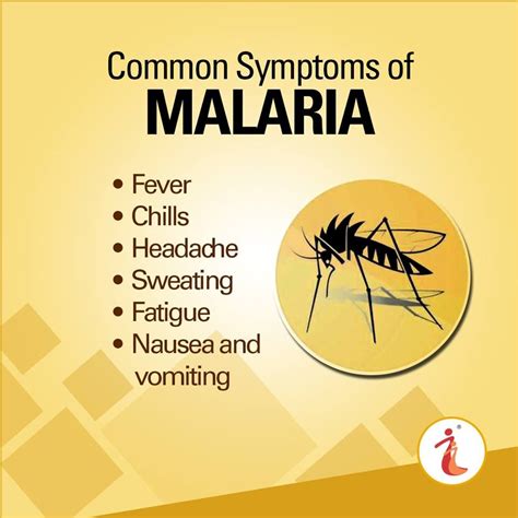 Symptoms of #Malaria can develop as quickly as 7 days after you are ...