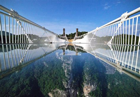 Zhangjiajie Grand Canyon Glass Bridge Tourism | Inhabitat - Green ...