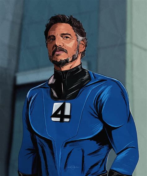 Pedro Pascal as Reed Richards (concept) : r/marvelstudios