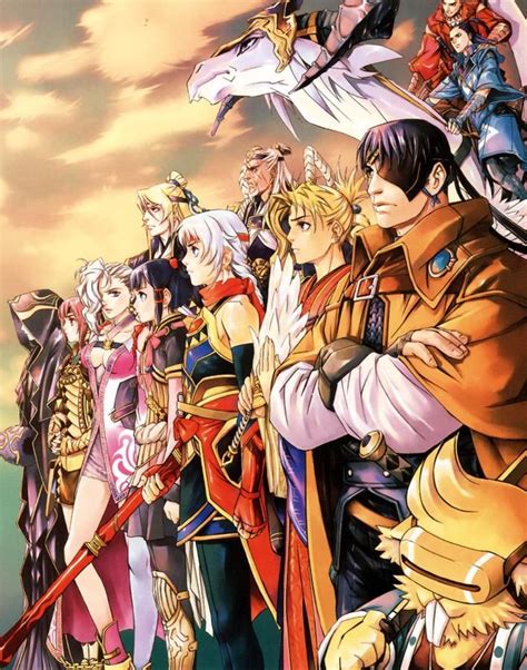 Suikoden V - Characters Illustration Fantasy Illustration, Character ...