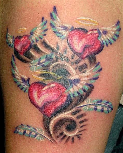 heart-wings-tattoo-designs-on-foot - Great Tattoo Design Ideas | Heart ...