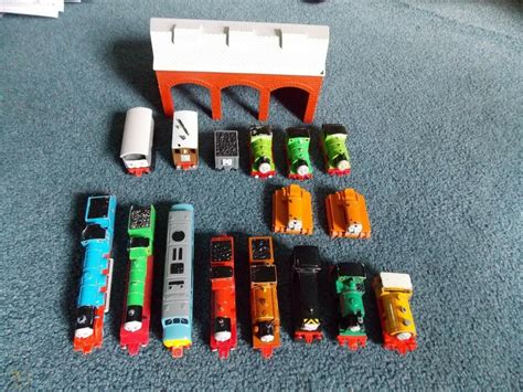 ERTL Thomas The Tank Engine Trains Diecast Metal & plastic 17 pieces ...