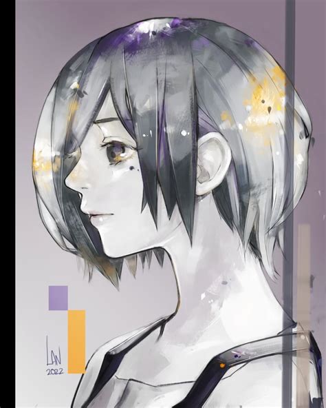 my fanart of touka : r/TokyoGhoul