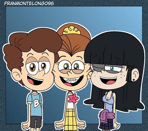 Benny, Luan Loud and Maggie! by FranMontelongo98 on DeviantArt