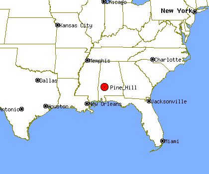 Pine Hill Profile | Pine Hill AL | Population, Crime, Map