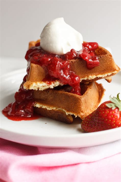 Waffles & Strawberry Syrup - Away From the Box