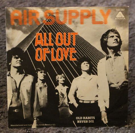 Air Supply - All Out Of Love - Vinyl Record with Picture C… | Flickr