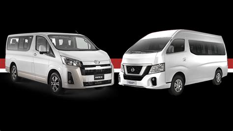 FACE OFF: Toyota Hiace GL Grandia vs. Nissan NV350 Urvan Premium - AutoPH