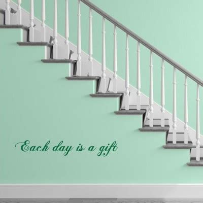 Each Day is a Gift Quote Wall Decal | Wall Decal World