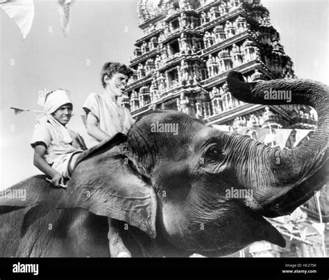 MAYA, from left, Sajid Khan, Jay North, 1966 Stock Photo - Alamy