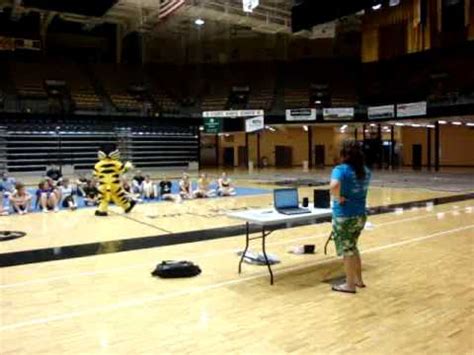 Fort Hays State University Victor E. Tiger Mascot Tryout! - YouTube