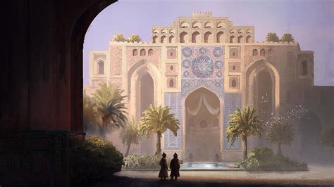 The Abbasid Palace Painting by Joseph Feely - Fine Art America