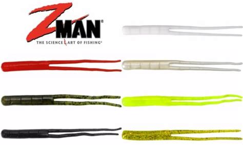 Z-Man Elaztech Split Tail Grub Trailerz 4" 10pk Creature Bait ZMan ...