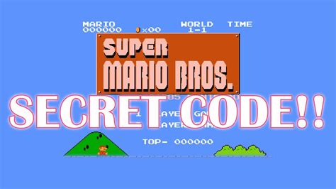 Super mario bros 3 cheat code - sanylex