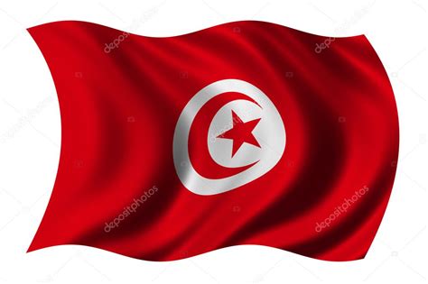 Flag of Tunisia Stock Photo by ©creisinger 2805336