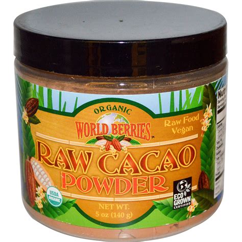 FunFresh Foods, Organic, Raw Cacao Powder, 5 oz (140 g) - iHerb